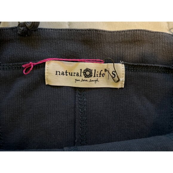 Natural Life Gray Cami Tank Top Small Daisy Strap Boho Festival Y2K Cottagecore - Picture 5 of 8